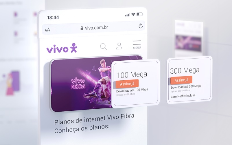 Vivo lança serviço de fibra com Netflix inclusa