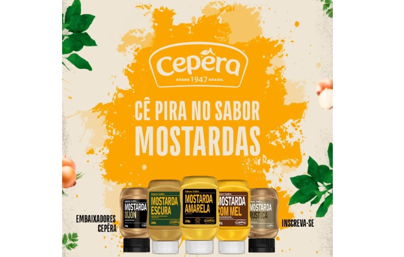 Cepêra lança campanha “Cêpira no Sabor” e seleciona novos embaixadores da marca