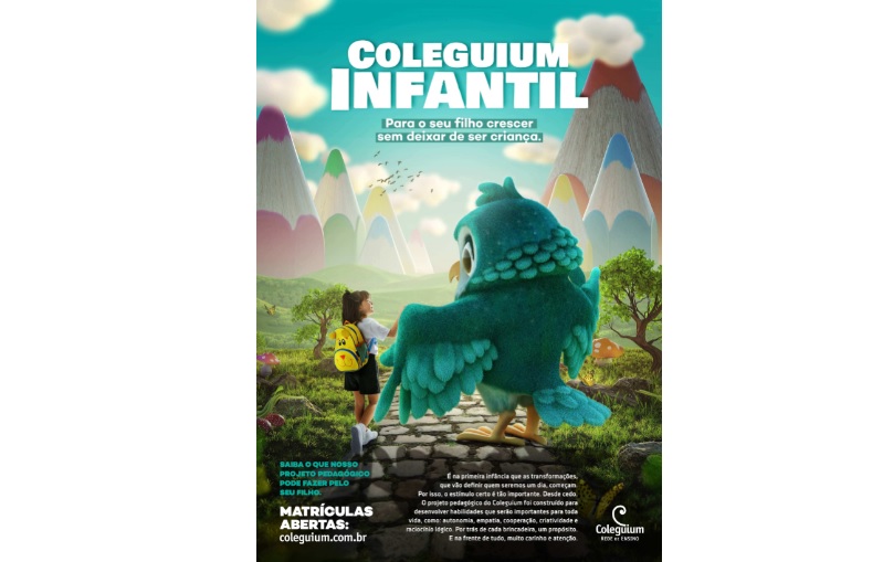Campanha do Coleguium destaca a importância das transformações na primeira infância
