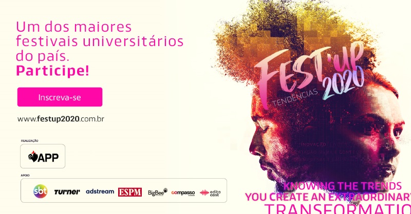 Fest’UP Tendências 2020 oferece vaga de estágio remunerado e mentorias gratuitas