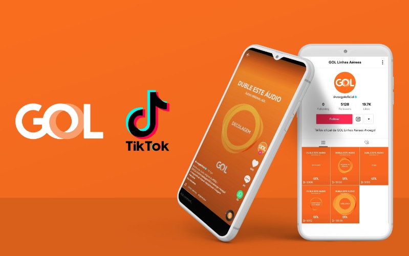 GOL lança perfil no TikTok para divertir clientes