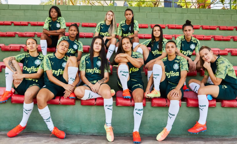 PUMA fecha acordo com o Palmeiras e patrocina 23 atletas do futebol feminino 