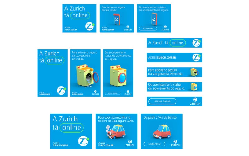 Zurich estreia campanha para divulgar seus canais digitais e simplificar o atendimento aos seus clientes