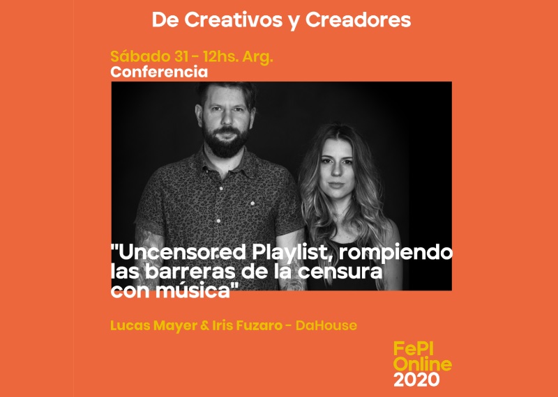 The Uncensored Playlist será apresentado no Festival Internacional de Publicidade Independente (FePI) 