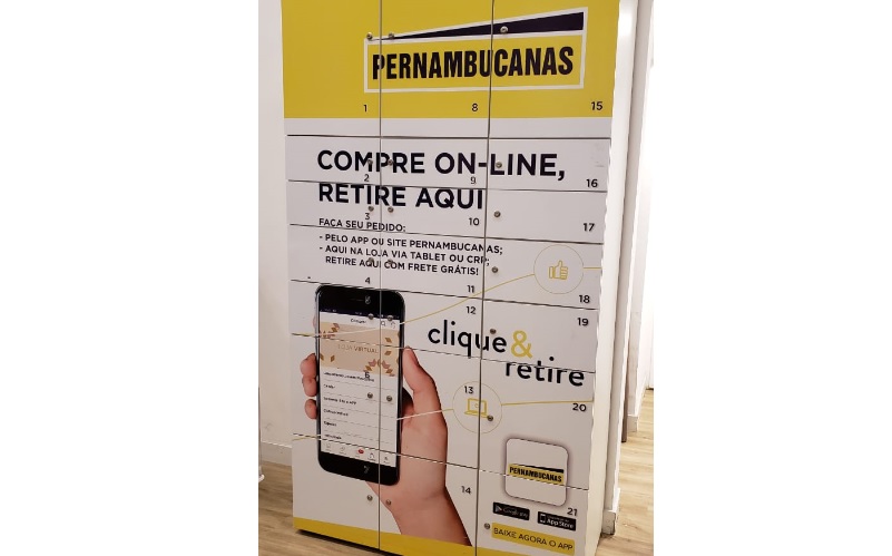 Pernambucanas oferece aos clientes o serviço ‘Clique e Retire’