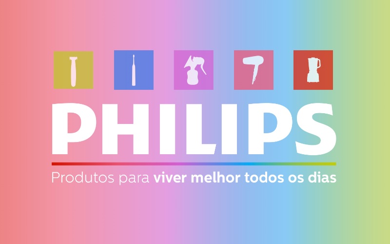 Philips colore rotina em campanha criada pela Jüssi
