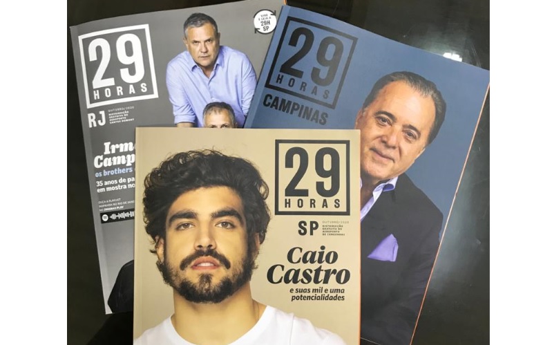 Revista 29HORAS lança edição do mês de outubro