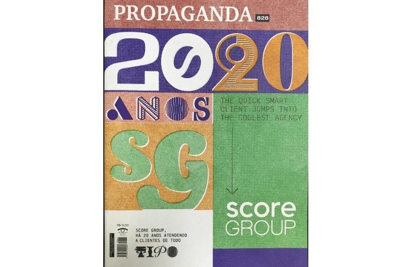 Edição 828 da Revista Propaganda destaca os 20 anos do Score Group