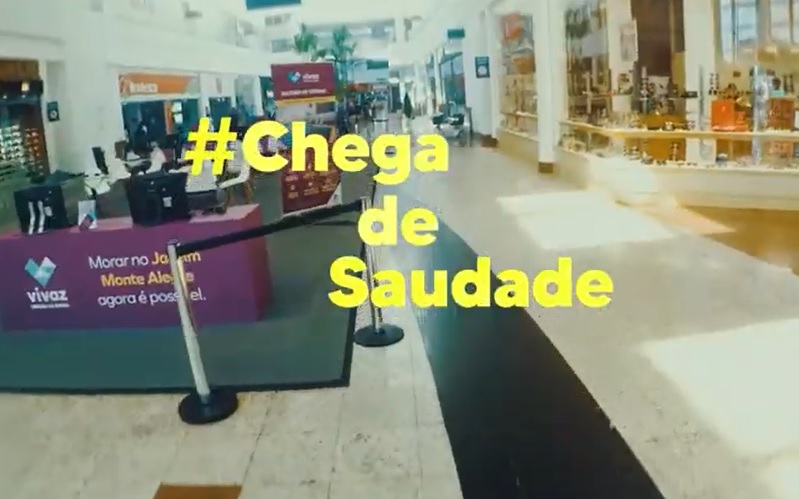 Shopping Taboão lança campanha digital #CHEGADESAUDADE