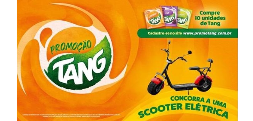 Promoção Tang: Ação premia consumidores com veículos sustentáveis 