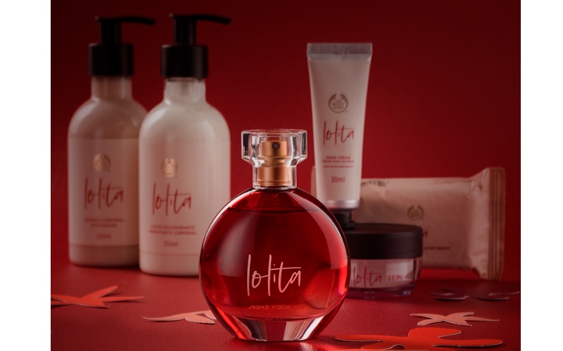 The Body Shop aposta em repaginação da fragrância Lolita