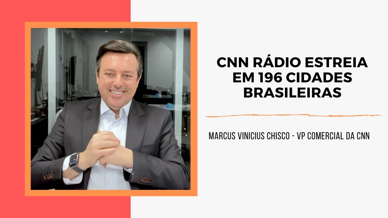 CNN Rádio estreia em 196 cidades brasileiras