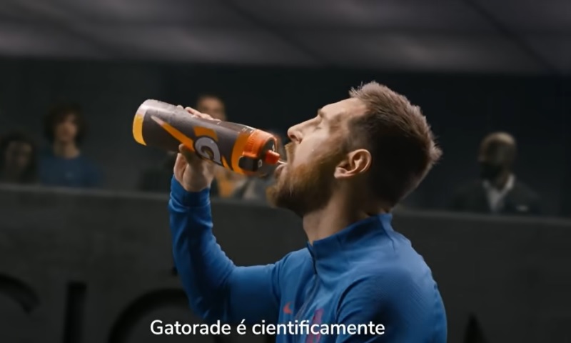 Gatorade lança campanha sobre a importância da hidratação com grandes nomes do esporte