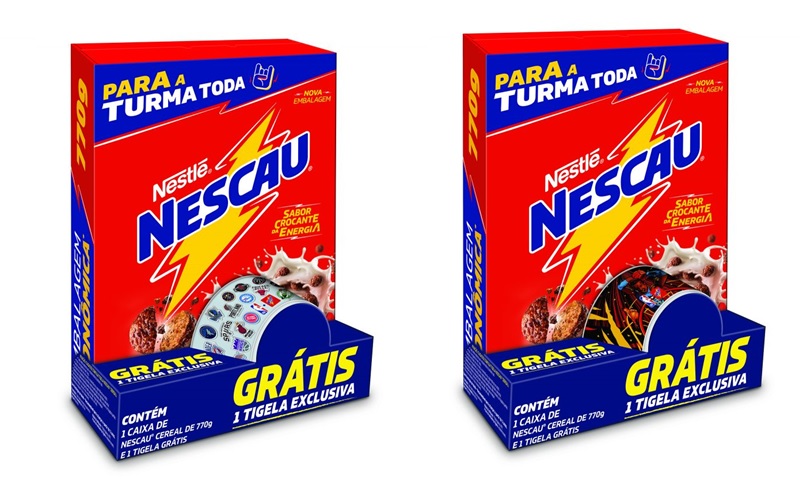 Nescau Cereal lança pack promocional em parceria com a NBA