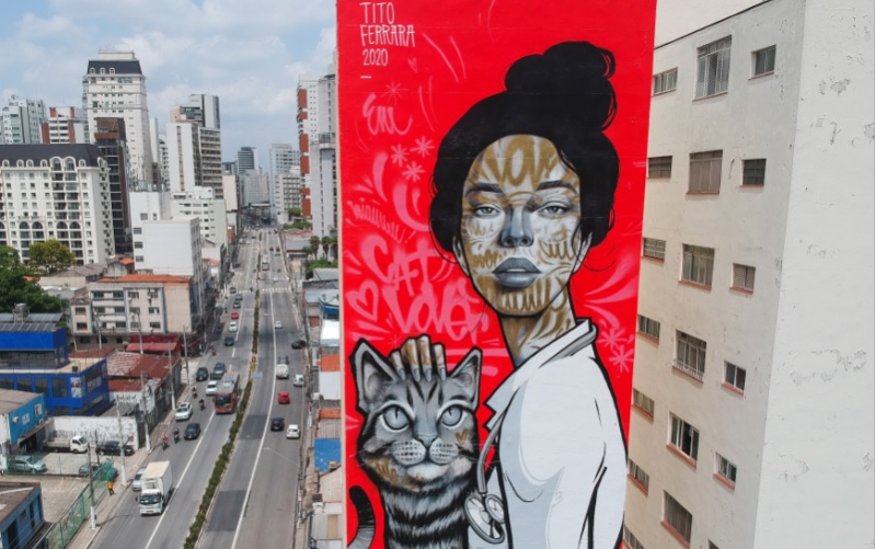 Royal Canin viabiliza intervenção urbana em São Paulo