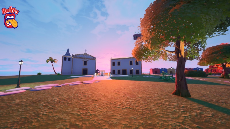 Ruffles recria a cidade de Porto Seguro para experiência virtual no jogo Fortnite