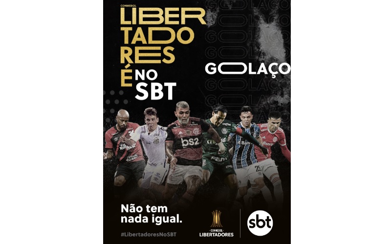 SBT se posiciona com Libertadores  em nova campanha