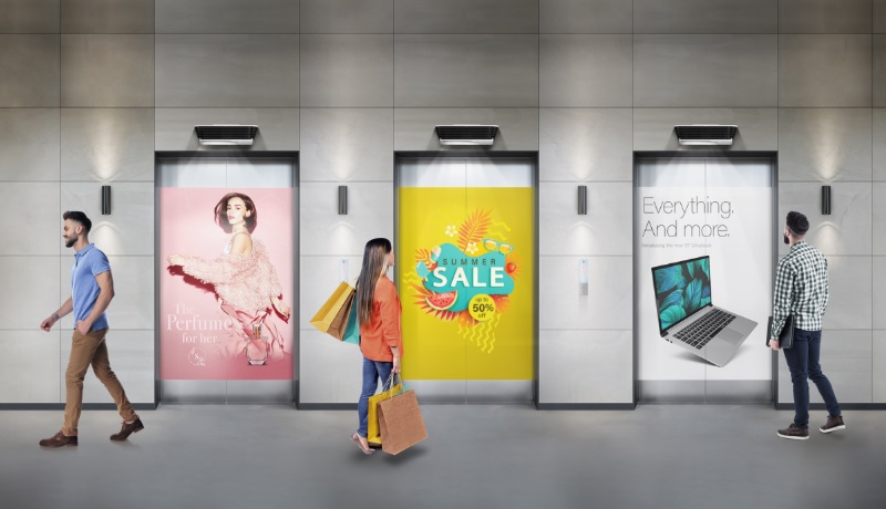 Atlas Schindler lança tecnologia que transforma as portas do elevador em espaço nobre para marketing