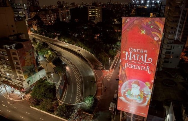 BFerraz realiza o espetáculo “Contos de Natal Para Acreditar” para o Santander