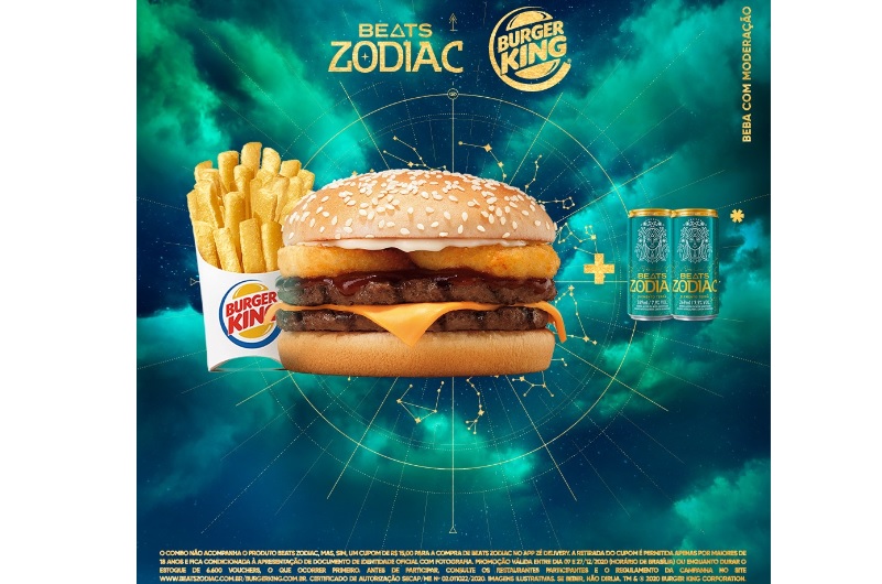 Burger King lança Combo dos Elementos, em parceria com a Beats