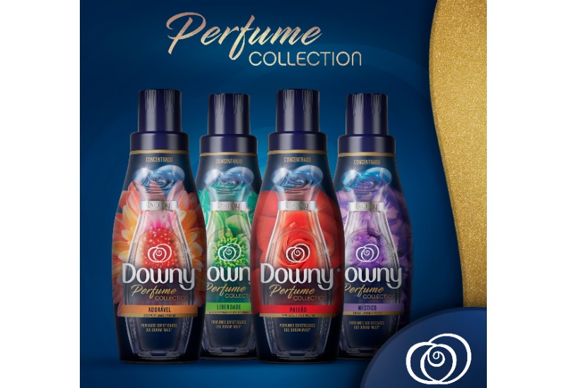Downy relança linha de Perfume Collection com fragrâncias únicas