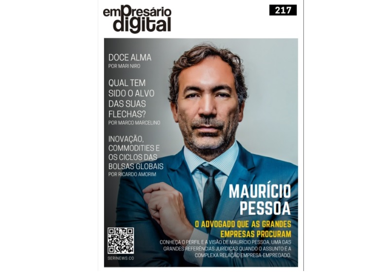 Maurício Pessoa é destaque na Revista Empresário Digital edição nº 217