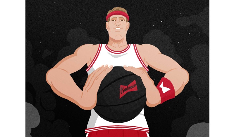 Factory produz animação para a campanha da Budweiser X NBA com APP que simula arremessos de basquete