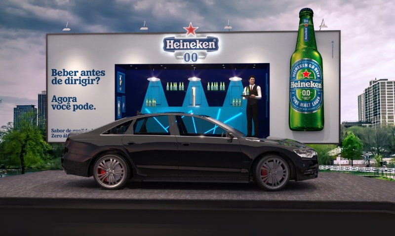 Heineken 0.0 apresenta “Outdoor Bar”