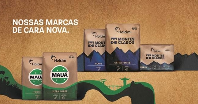 LafargeHolcim apresenta rebrand das marcas Mauá e Montes Claros
