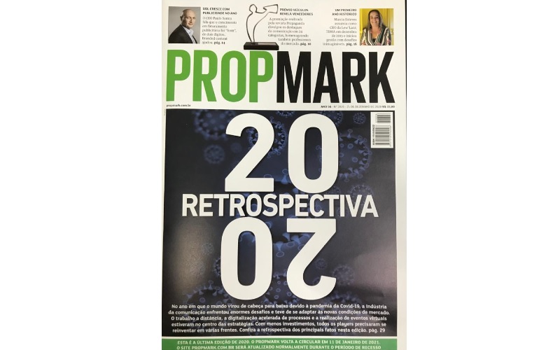 Jornal PropMark traz retrospectiva de 2020