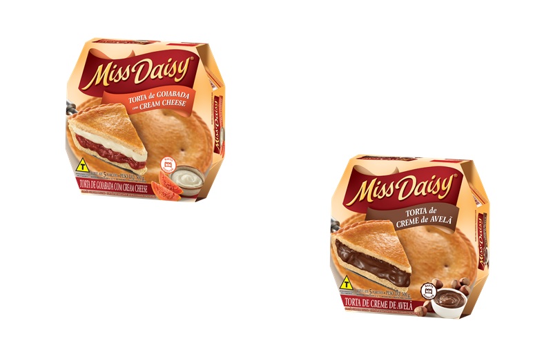 Sadia lança novos sabores da linha de sobremesas ‘Miss Daisy’ para o Natal