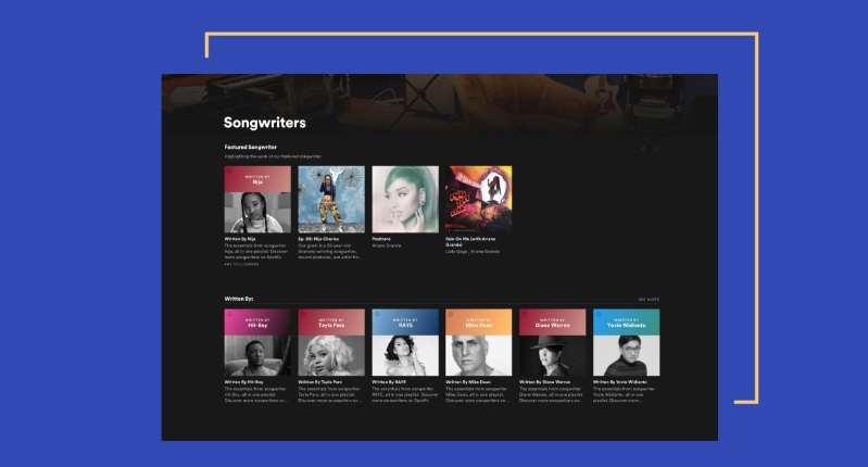 Spotify lança hub dos compositores