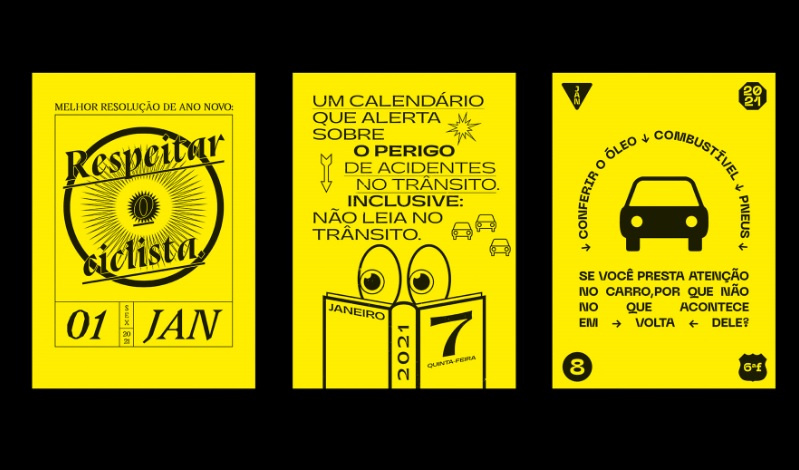 Com criação da CP+B Brasil, Ciclocidade lança calendário que promove respeito aos ciclistas 