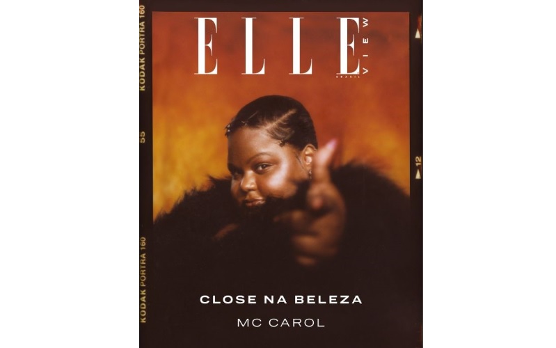 Mc Carol dá close de beleza na edição de janeiro da ELLE View