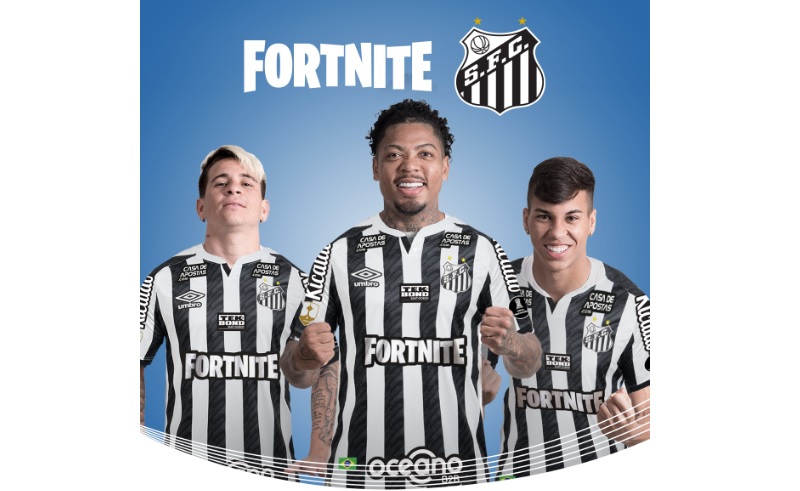 Santos terá o game 'Fortnite' como patrocinador máster para final