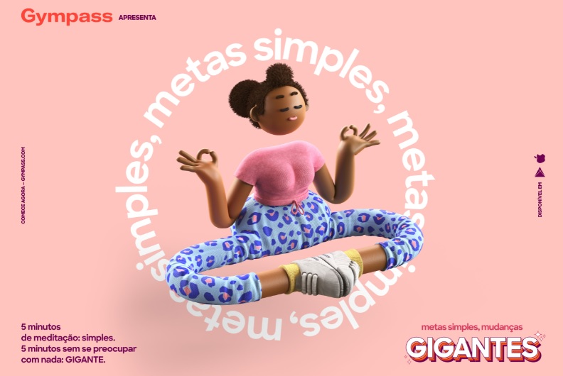 Gympass lança campanha de resoluções de ano novo e convida usuários a definir suas metas para 2021 