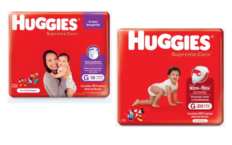 Huggies anuncia linha de produtos inspirados em Mickey e Amigos e Winnie The Pooh no Brasil