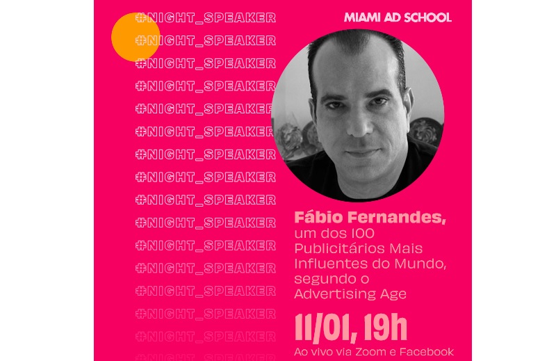 Fabio Fernandes abre o ano letivo da Miami Ad School