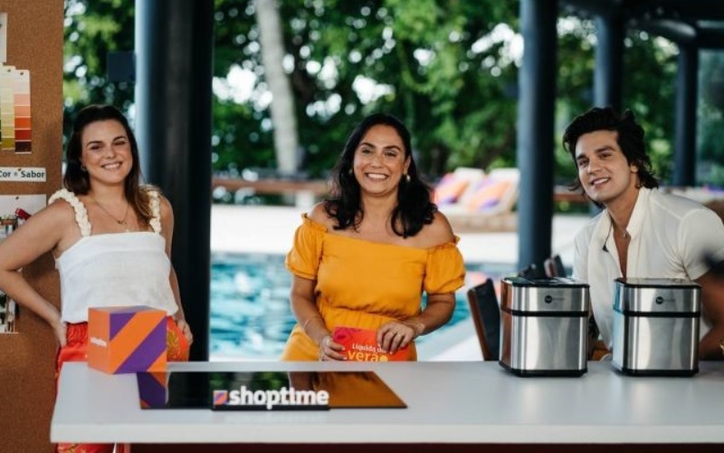 Luan Santana e Thalita Carvalho participam da websérie Casa de Verão Shoptime