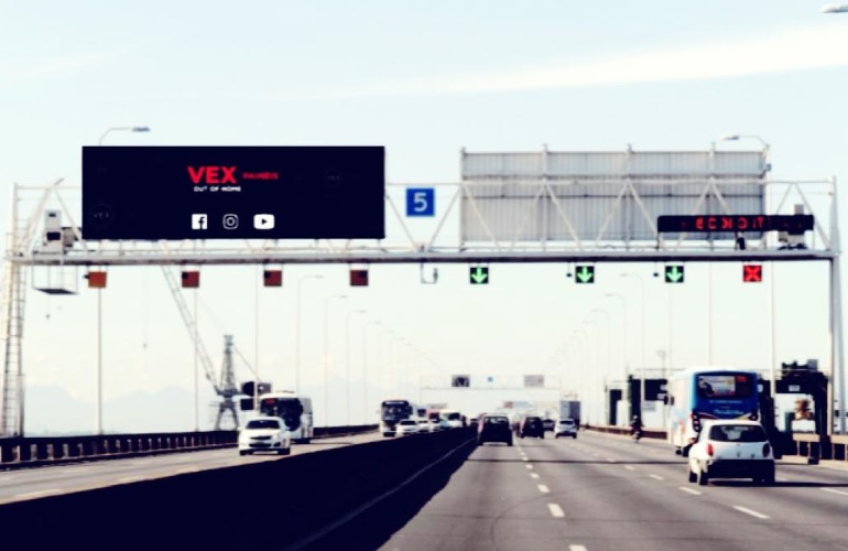 VEX PAINÉIS assume comercialização exclusiva dos painéis na Ponte Rio-Niterói