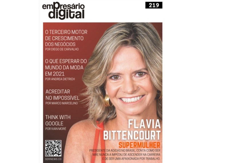 Flavia Bittencourt é destaque na Revista Empresário Digital edição nº 219