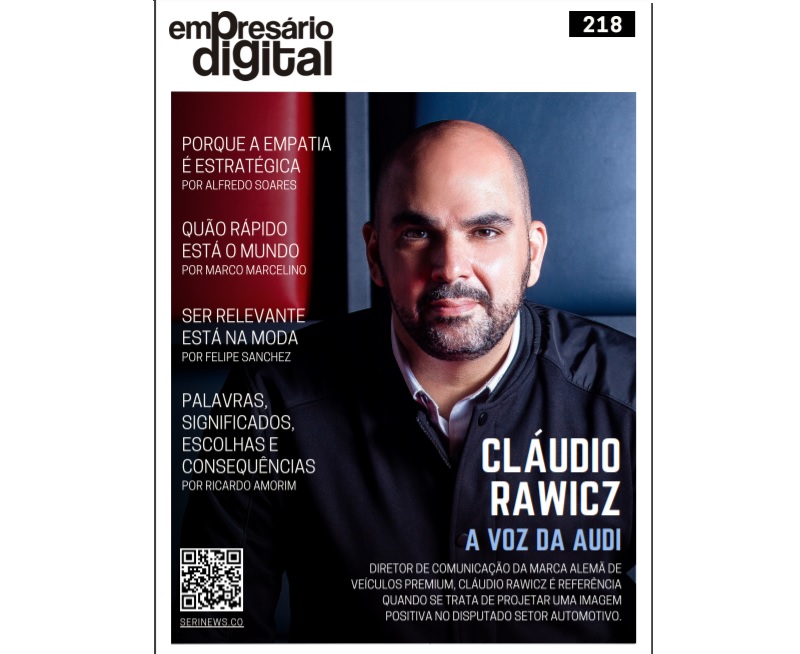 Cláudio Rawicz é destaque na Revista Empresário Digital edição nº 218