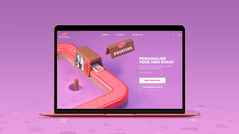 KitKat lança canal de e-commerce exclusivo da marca junto com programa de fidelidade