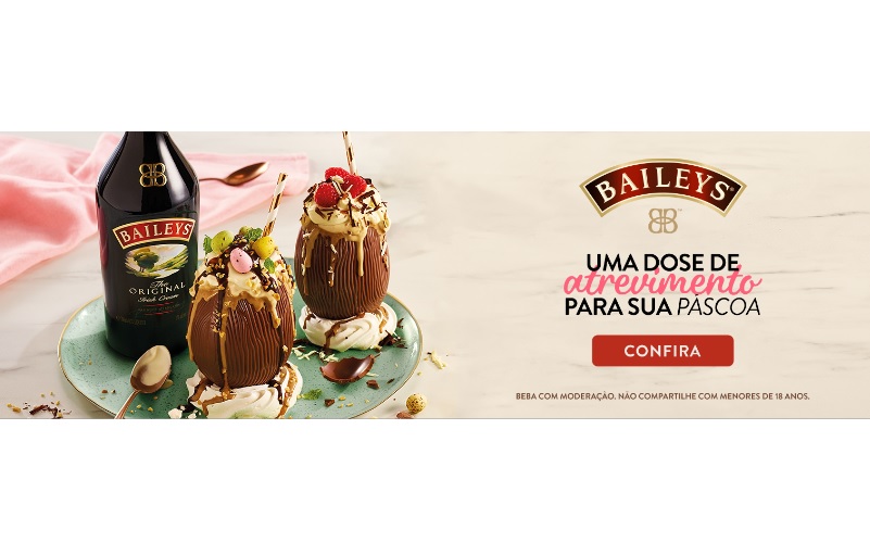 Baileys faz sua primeira ativação de Páscoa no Brasil