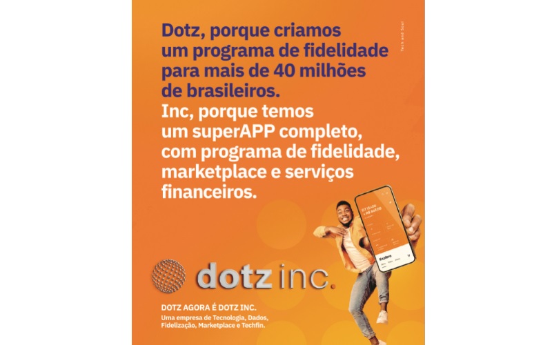 DOTZ lança marca corporativa em ação da Tech and Soul
