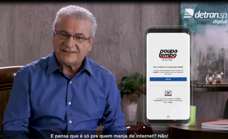 Campanha explica os serviços digitais do Detran.SP 