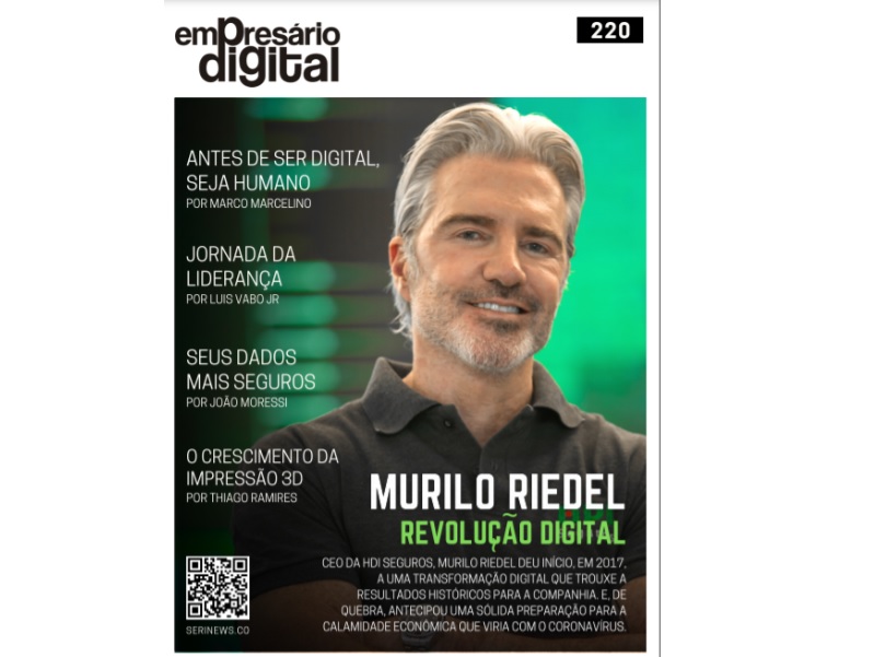 Murilo Riedel é destaque na Revista Empresário Digital edição nº 220