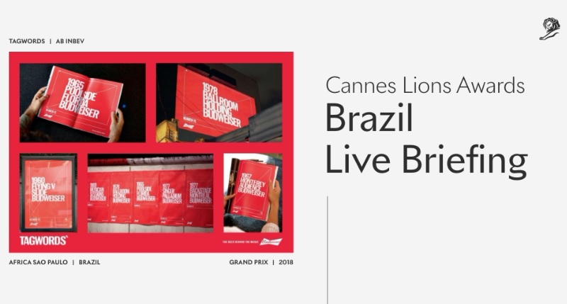 Cannes Lions Festival organiza webinar “Live Briefing Brazil”