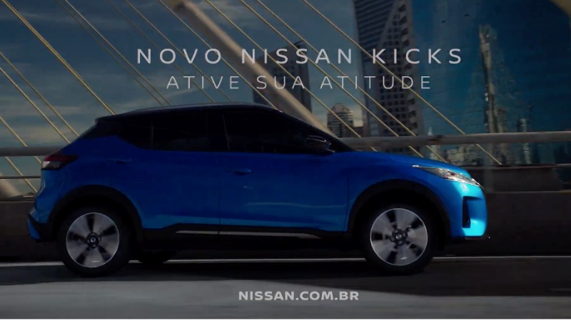 “Ative sua Atitude”: Nissan apresenta campanha do Novo Kicks