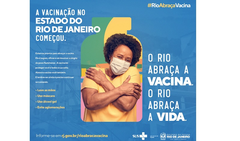 Rio abraça a vacina em campanha da Propeg